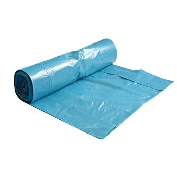 10 Rollen Müllsäcke 70 l LDPE 40 my 575 x 1000 mm blau Typ 60 mit je 25 Säcken