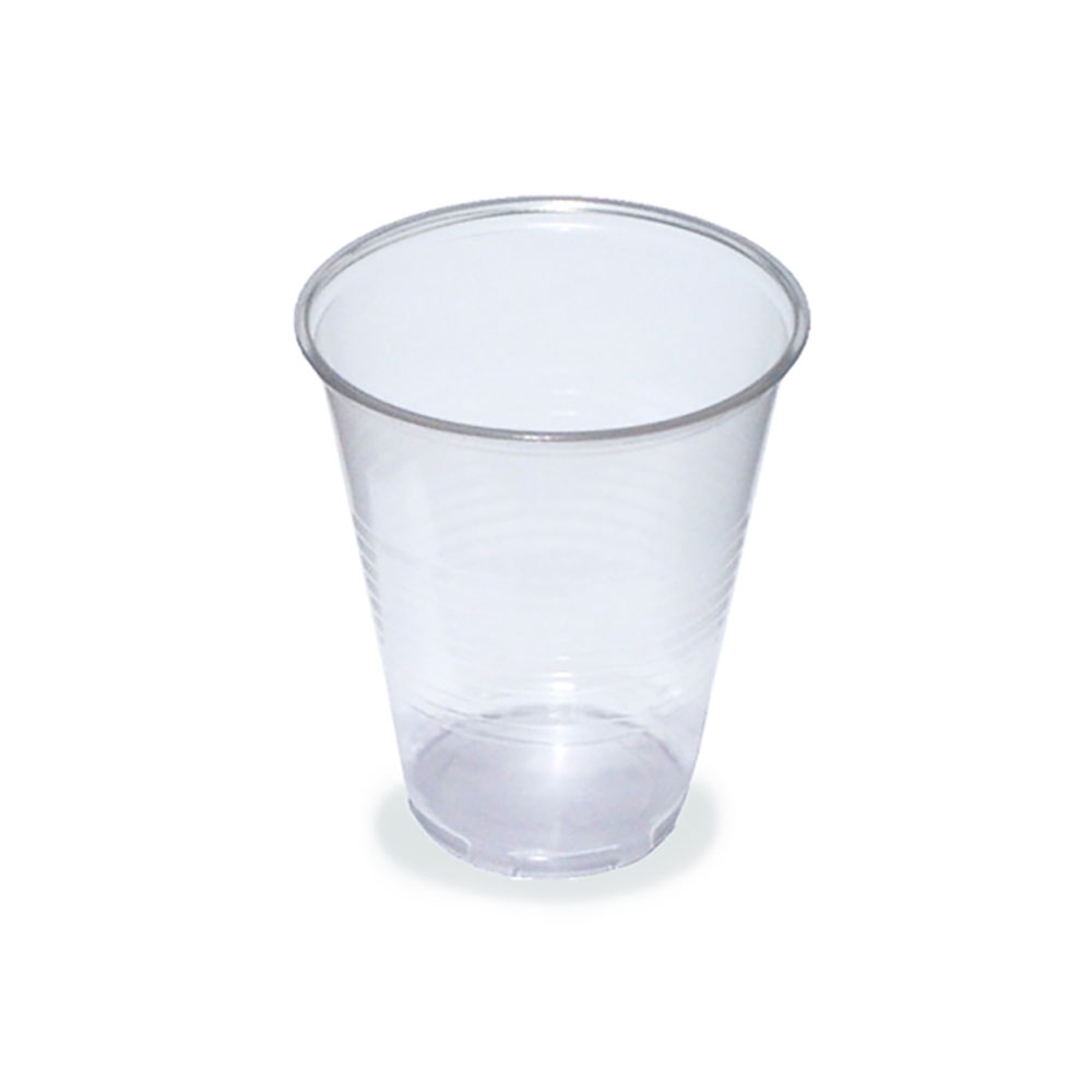 ZkateTrade 50 Stück Hartplastik Partybecher Mit Goldglitter, 360ml