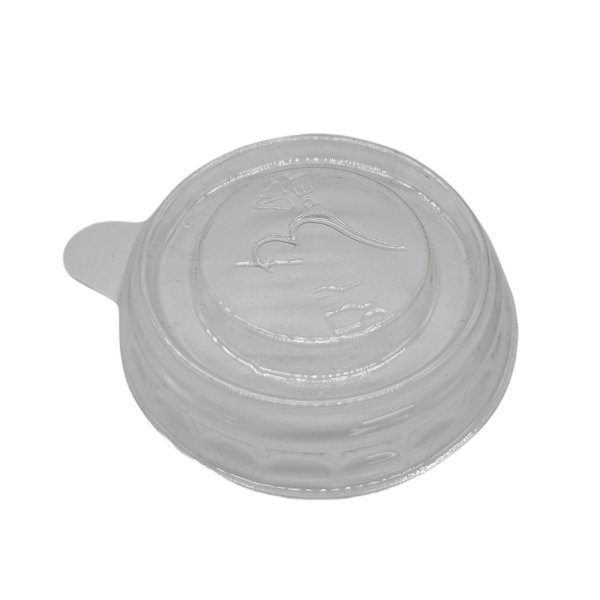 1000 Stk. RPET-Deckel klar zu Soßenbecher Dipbecher Schnapsbecher
