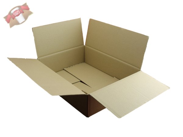648 Stk. Kartons Versandverpackungen Wellpappfaltkarton 2.30 BE 375x285x99 mm