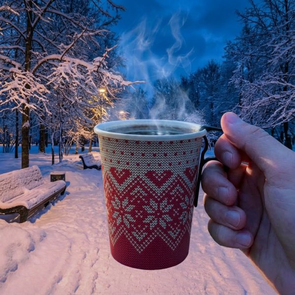 Cup Clip | Kunststoff | Innovativer Getränkehalter | Wiederverwendbar (100 Stk.)