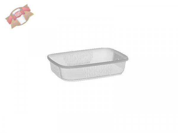 100 Stk. Rechteckbecher Verpackungsbecher 125 ml klar