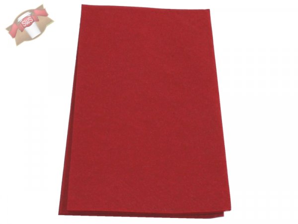 250 Stk. Servietten 1/8 Falz 3-lagig 33x33 cm velvet bordeaux rot