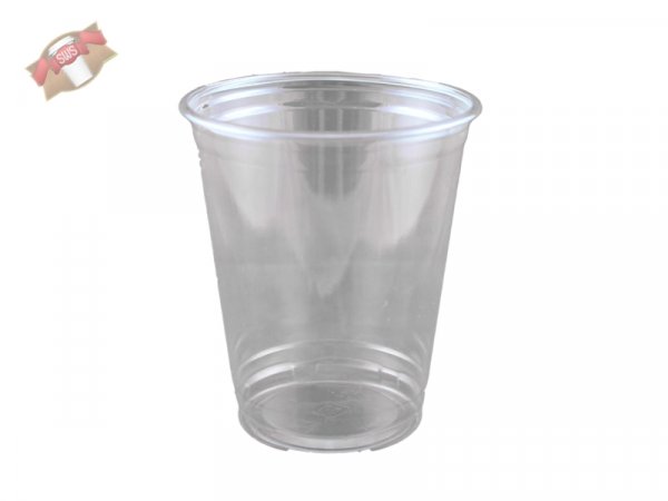 100 Stk. PET-Clear Cup Trinkbecher Ausschankbecher Ø 92 mm 355 ml