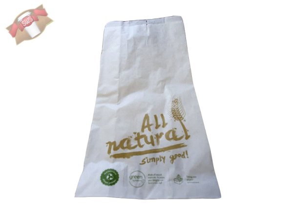 1000 Stk. Bäckerfaltenbeutel 419 weiß All natural