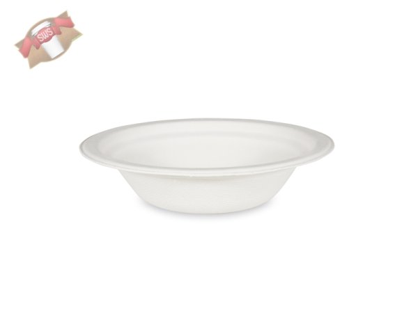 50 Stk. Suppenschüsseln aus Zuckerrohr BIO 300 ml Suppenterrine