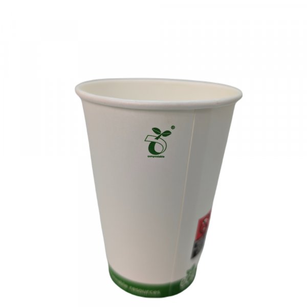 50 Stk. Eco-Becher Automatenbecher Kaffeebecher ø 69 x 92 mm 180 ml