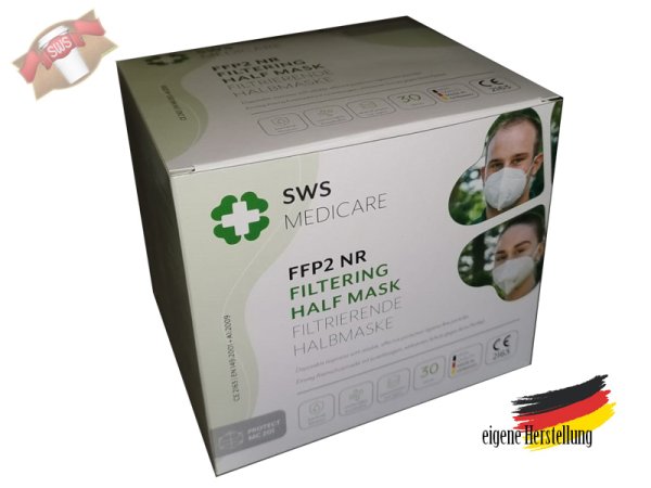 20 Stk. FFP2 Mundschutz Maske MNS Gesichtsmaske medizinisch