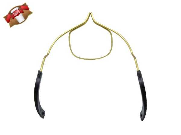1 Prote Maske Nasenbügel für Mundschutzmaske für Erwachsene Gold