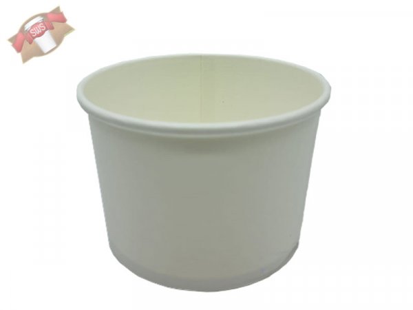 50 Stk. Laborbecher Eisbecher Hartpapier aus Pappe 105 x 71 mm 355 ml