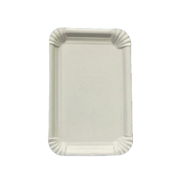 250 Stk. Pappteller Imbissteller 9 x 15 cm KU 29