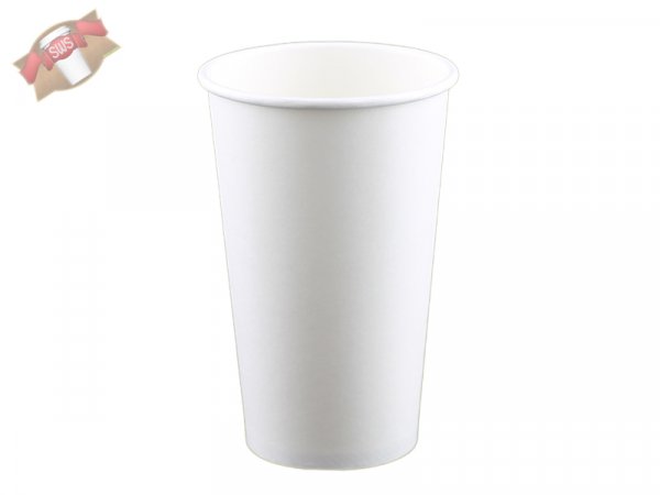 50 Stk. Coffee to go Becher Hotcup 400 ml weiß