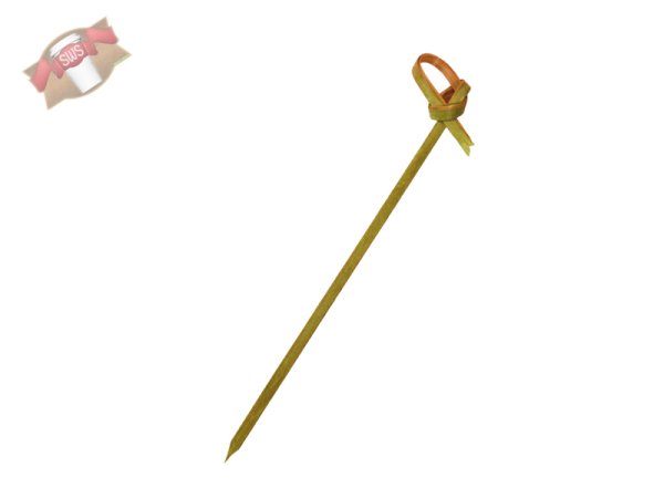 100 Stk. Bambus Fingerfood Spieße KNOTEN 10 cm