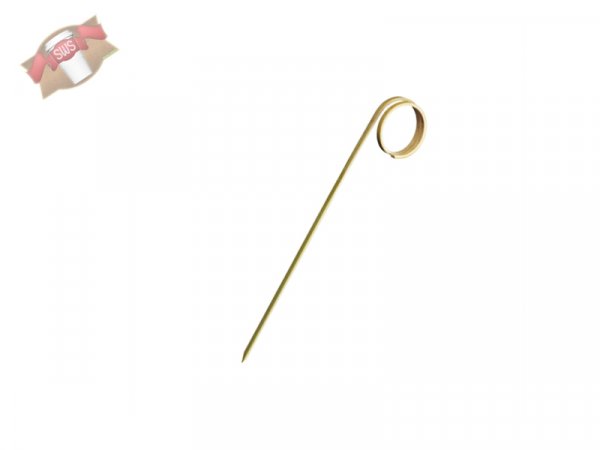 100 Stk. Bambus Fingerfood Spieße LOOP 11 cm