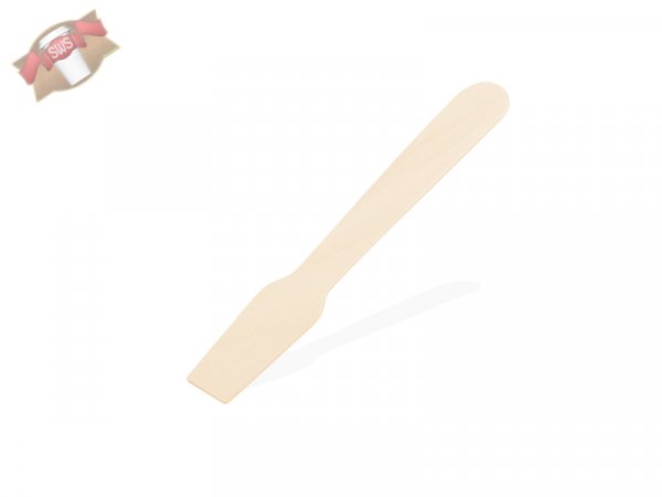500 Stk. Bio-Holz Eislöffel 95 mm Probierlöffel Kaffeelöffel Löffel aus Holz