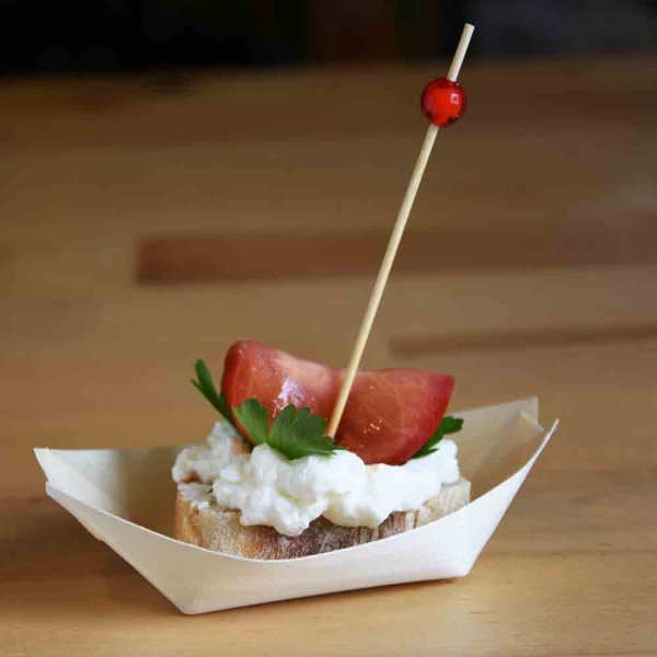 100 Stk. Bambus Fingerfood Spieße Picker PERLE