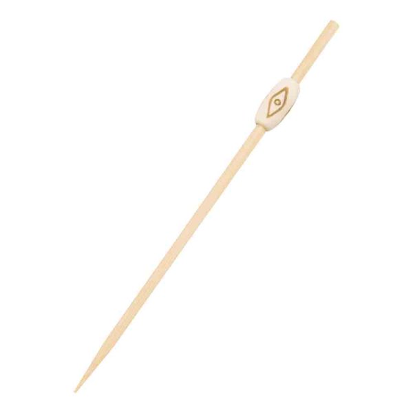 100 Stk. Bambus Fingerfood Spieße NATUR 12 cm