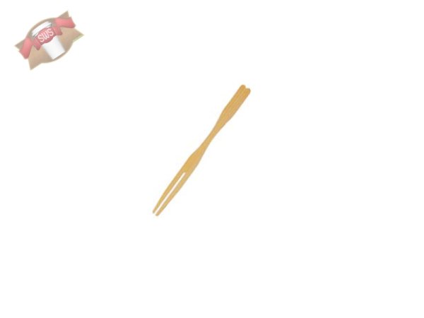 100 Stk. Bambus Fingerfood Spieße GABEL 9 cm