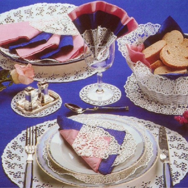 2000 Stk. Tortenspitzen Tortenunterlagen weiß Ø 14 cm