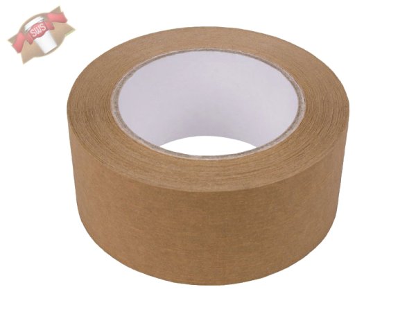 1 Rolle Papier-Packband Klebeband 210 braun 120 my 50mmx50 m