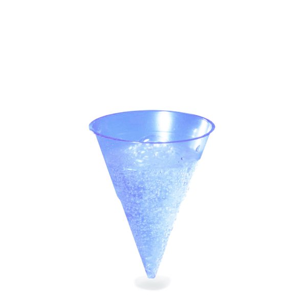1000 Stk. Wasserbecher Blue Cone PP 115 ml Ø 70 x 96 m