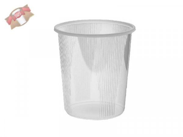 100 Stk. Runddosen Rundbecher klar 500 ml PP