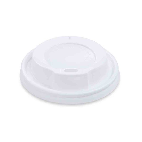 100 Stk. Deckel für Kaffeebecher Ø 80 mm weiß