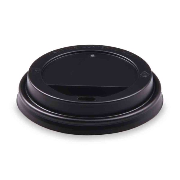 100 Stk. Deckel to go Ø 90 mm schwarz
