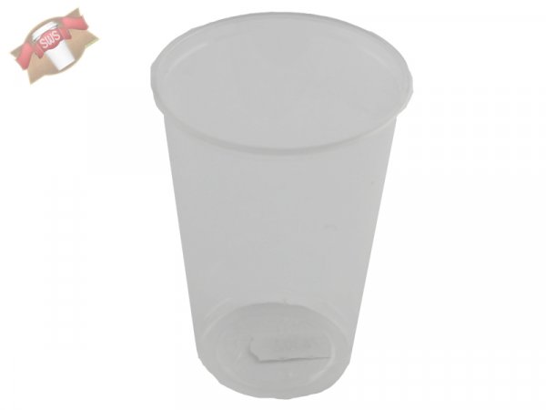3000 Stk. PLA Trinkbecher 200 ml Ø 70 mm klar Ausschankbecher Plastikbecher