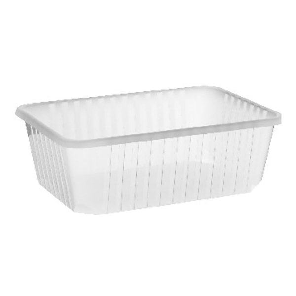 50 Stk. Rechteckschalen Unibox 1000 ml PP klar