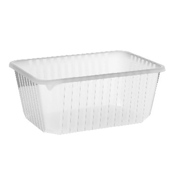 50 Stk. Rechteckschalen Unibox 1200 ml PP klar