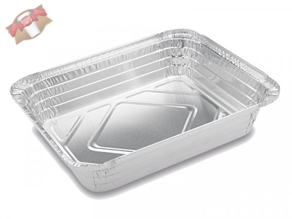 50 Stk. Aluschalen 32x26x6 cm Nudelschale Reisschale Alu Schale 3500 ml