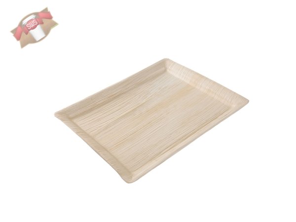 100 Stk. Palmblatt Tablett Servierplatte Teller 1/2 GN