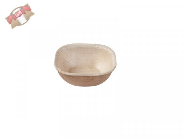 1000 Stk. Palmblatt Mini Dip Schälchen, eckig