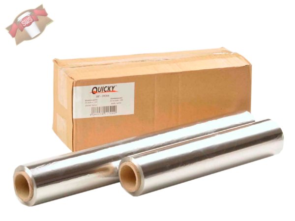 4 Rollen Alufolie 29 cm Typ 100, lose