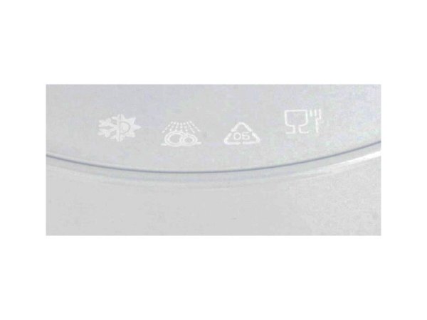 60 Stk. Mehrweg-Deckel für Mehrwegteller 275x200x30 mm PP transparent