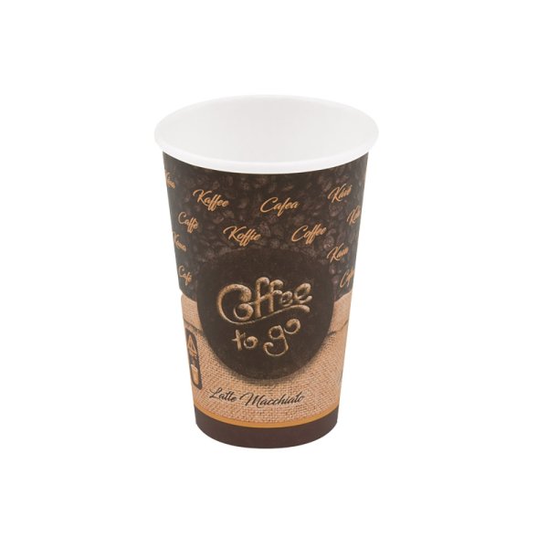 50 Stk. Kaffeebecher Coffee to go Becher Slim Line L 300 ml Ø 80 mm