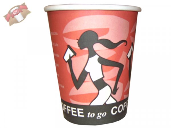 50 Stk. Coffee to Go Becher Kaffeebecher Grabbers 300 ml