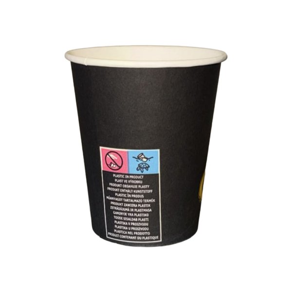 50 Stk. Coffee To Go Becher „New Butterfly“ 200 ml 8 oz Ø 80 x 90 mm