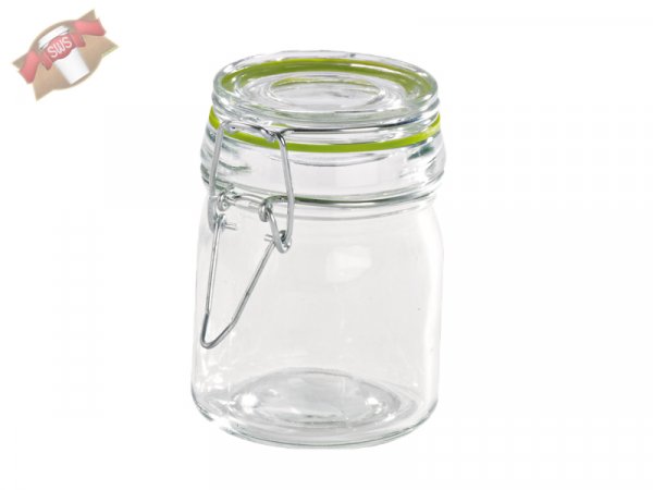 24 Stk. Mini-Einmachglas mit Deckel transparent 67x67x95 mm 150 ml