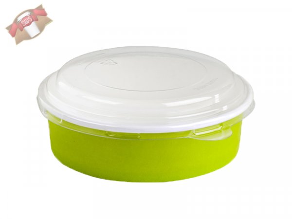360 Stk. To Go-Becher Suppe/Salat "Buckaty" rund grün 580 ml