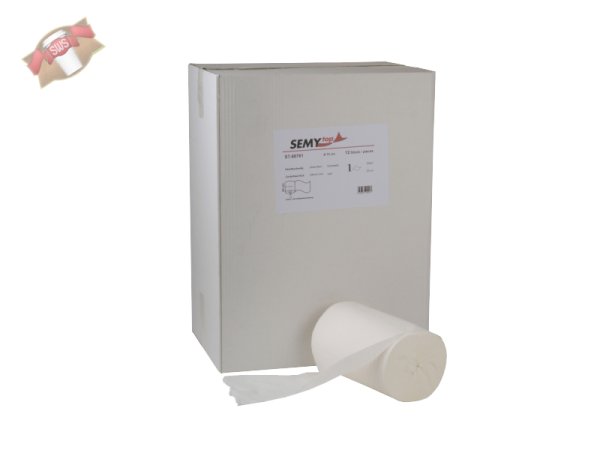 12 Stk. Handtuchrollen 1-lagig 20 cm x 125 lfm Ø 12 cm hochweiß