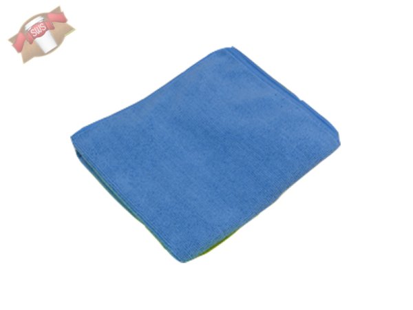 200 Stk. Mikrofasertücher Putztücher Mikrofaserputztücher Extra 40x40 cm, blau