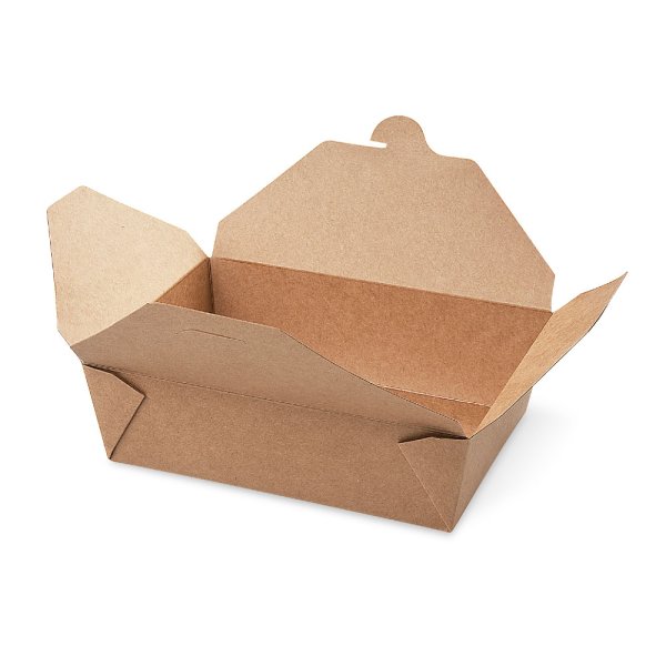 50 Stk. Faltboxen braun 2100 ml 220 x 160 x 65 mm