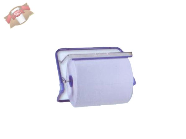 1 Putztuchabroller Bodenständer aus Metall blau
