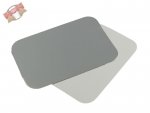 100 Stk. Deckel für Aluschale Lasagneschale 090R45L 940 ml