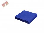 250 Stk. Servietten 33x33 cm 3-lagig 1/4 Falz dunkelblau