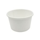 50 Stk. Eisbecher Hartpapierbecher Ø 95 x H 62 mm 8 oz 200 ml weiß