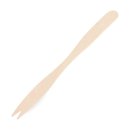 500 Stk. Holz Snack Gabeln Pommesgabeln 14 cm lang