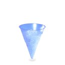 1000 Stk. Wasserbecher Blue Cone PP 115 ml Ø 70 x 96 m